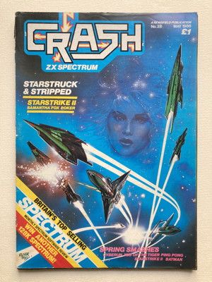 Scan of Crash magazine No.28 May 1986 - scan #1